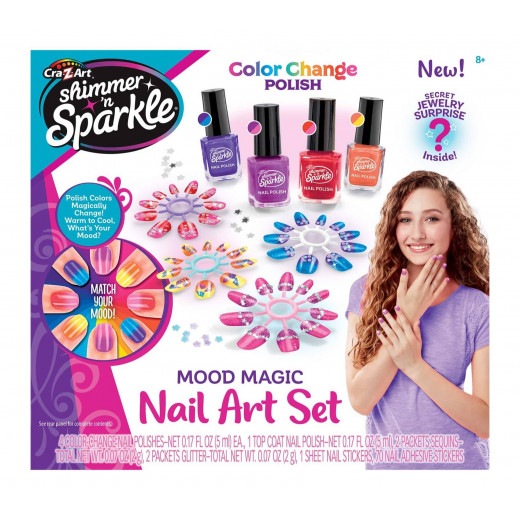 Cra-z-art Shimmer 'n Sparkle Mood Magic Nail Art Set