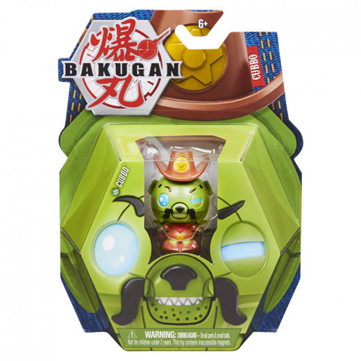Bakugan Core Cubbo Green Color,  6.35 Cm, 1 Piece