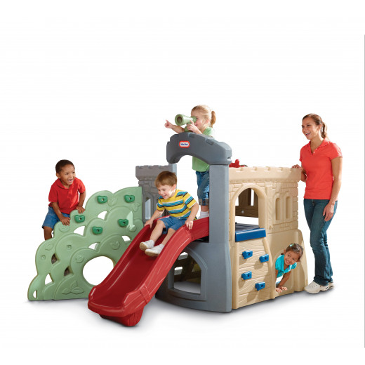 Little Tikes Endless Adventures 2 in 1, Rock Climber and Slide