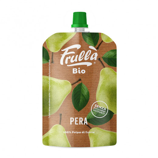 Natura Nuova 100% Organic Pear Fruit Puree, 100 gram