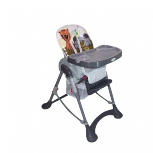 aBaby - Baby High Chair, Grey