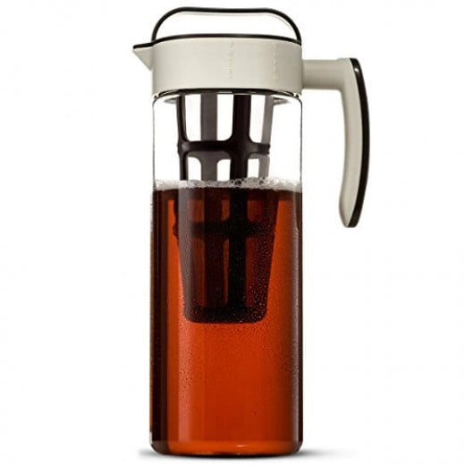 Komax Aqua Glass Tea Bottle, 2 Liter