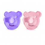 Philips Avent Soothie Shapes Pacifier 0-3 m, Pink&Purple