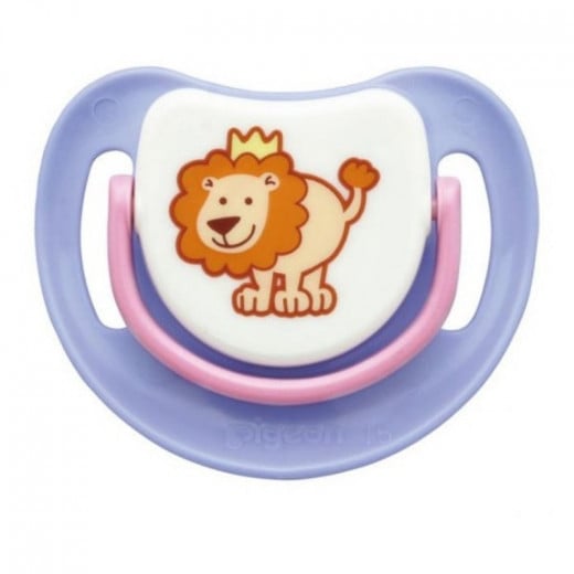 Pigeon Baby Silicone Pacifier, Lion Design