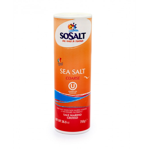 SoSalt Sea Salt Coarse, 750 Gram