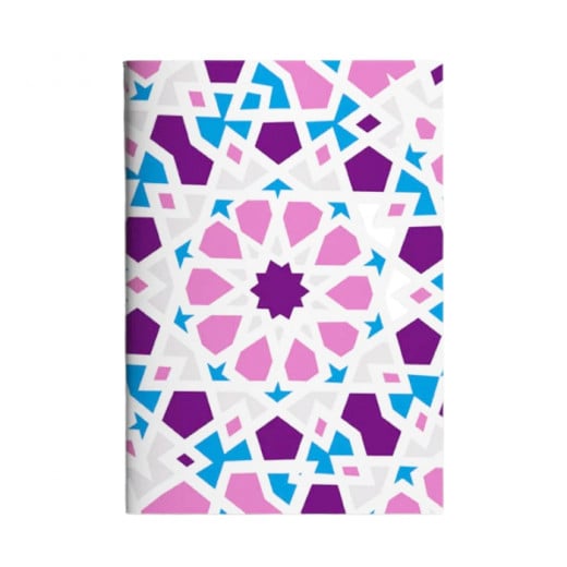 Colors & Shapes Oriental Mosaic R Notebook