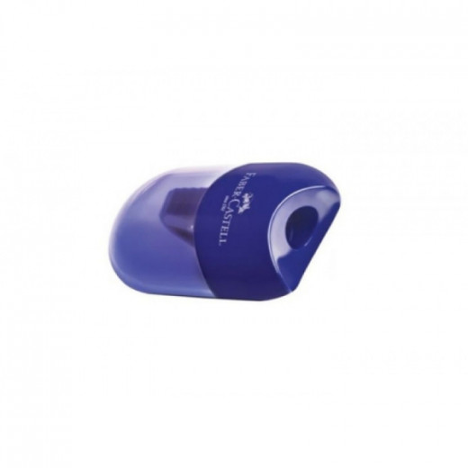 Faber Castell Mini Sharpener Single Hole, Blue