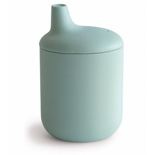 Mushie Silicone Sippy Cup, Green Color