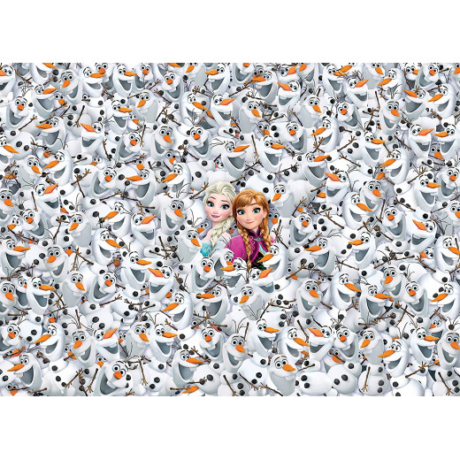 Clementoni Impossible Puzzle, Disney Frozen, 1000 Pieces