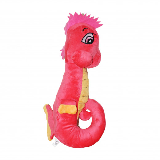 Cute Stuffed Animal Plush Toy, Seahorse Design, Big Size, Pink Color