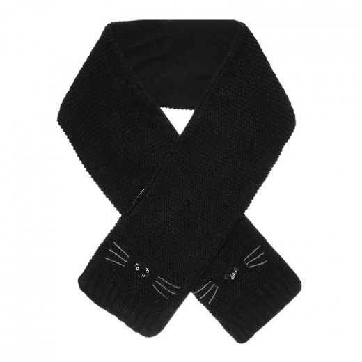 Cool Club Stylish Scarfe With Design, Black Color, One Size