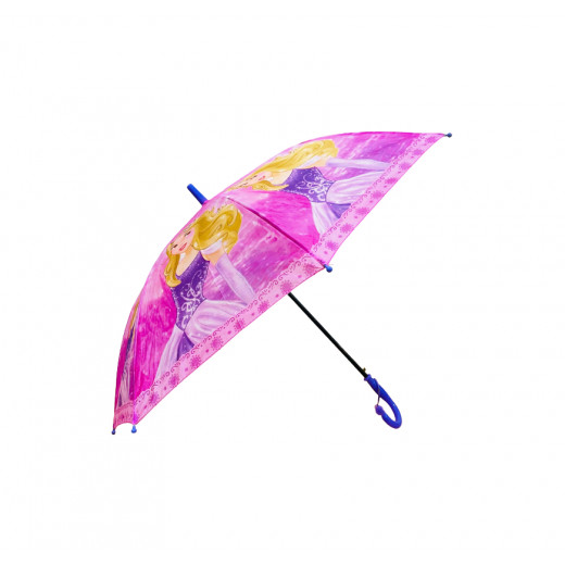 مظلة للأطفال مع صافرة, بتصاميم مختلفة, باللون الزهري