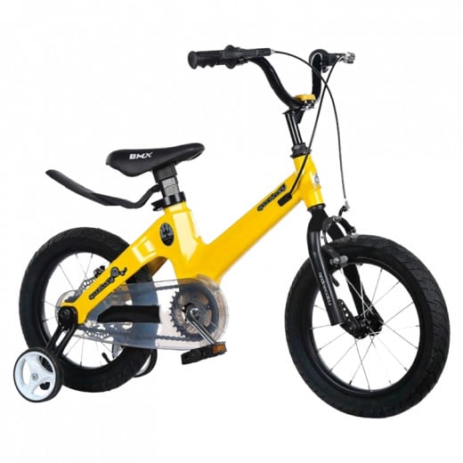 دراجة هوائية للاطفال, باللون الاصفر من سبيس بيبي