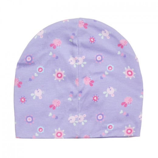 Cool Club Girls Winter Hat, Trolls Design, Light Purple Color