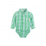 Cool Club Long Sleeve Baby Bodysuit, Green Color
