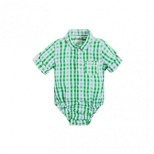Cool Club Long Sleeve Baby Bodysuit, Green Color