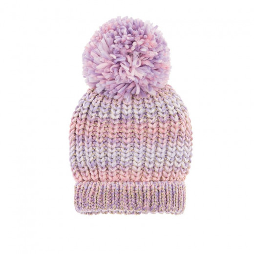 قبعة شتوية دافئة, باللون الزهري من كول كلوب