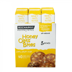 Recharge Healthy Bites Honey Oats, 3 Packs, 120 Gram
