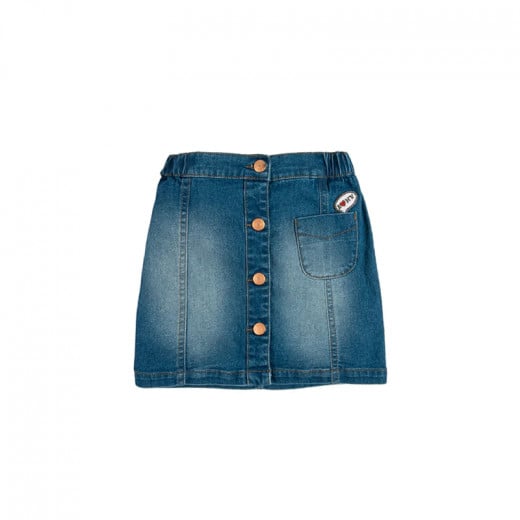Cool Club Jeans Printed Mini Skirt