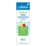 Dr. Brown's Natural Baby Toothpaste, Pear & Apple Flavor