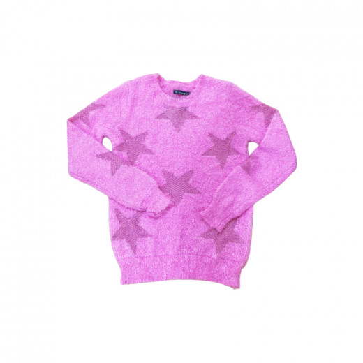 Cool Club Long Sleeve Girls Sweater,  Pink Color