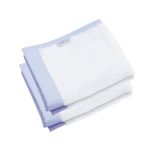 Cambrass towel Set, Blue Color, 25*35 Cm, 2 Pieces
