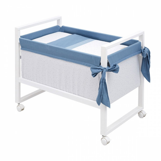 Cambrass Astra Small Bed, Blue Color