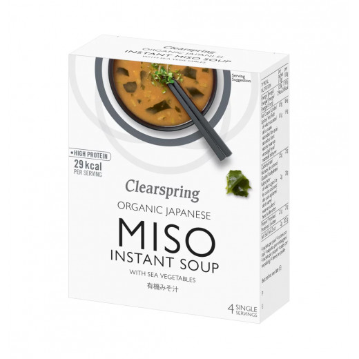 Clearspring Organic Miso Instant Soup With Sea Vegetables, 10 Gram