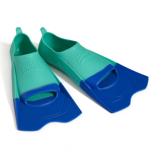 Zoggs Swimming Ultra Fins, Turquoise & Navy Color