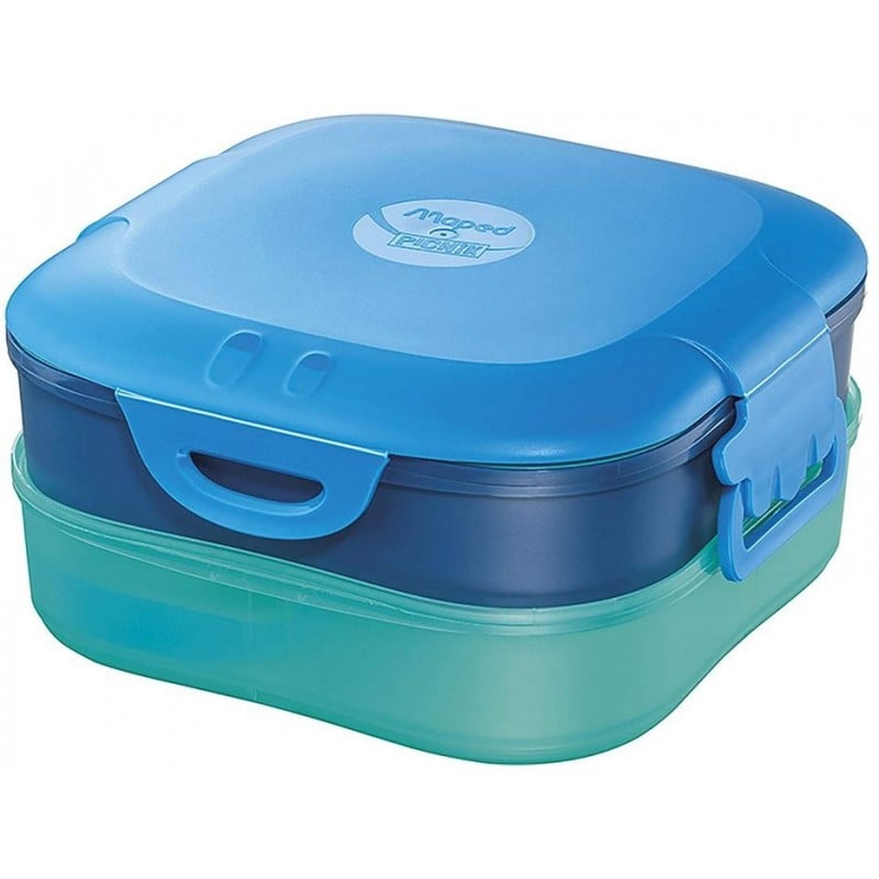 Sistema Lunchbox w. Accessories - Salad - 1.1 L - Turquoise