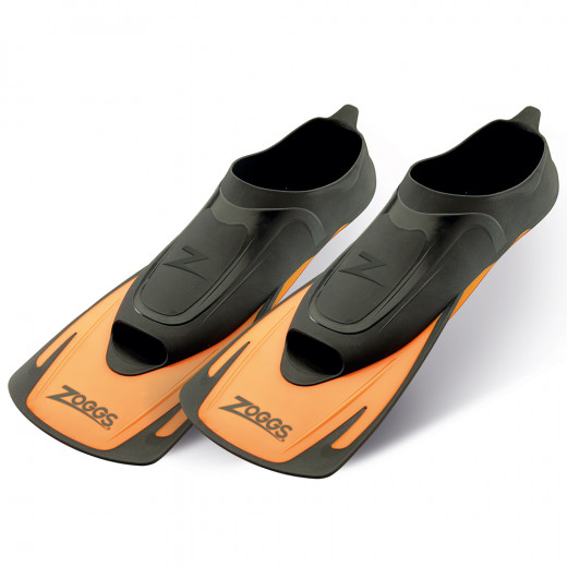 Zoggs Swimming Energy Fins, Orange Color