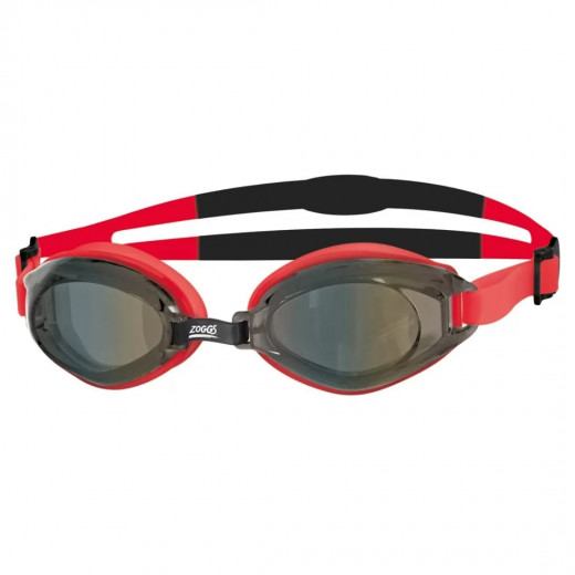 Zoggs Swimming Goggles Endura Mirror, Red Color