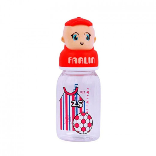Farlin Feeding Bottle, Red Color,250 ML