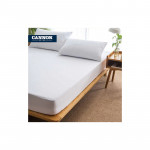 Cannon Matress Protector Jersey, White Color, Size 180x200
