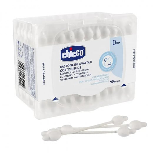 Chicco Cotton Buds, 90 Pieces