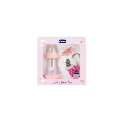 Chicco Set Perfect Rose For Newborns, Pink Color, 150 Ml