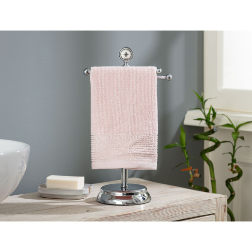 Madame Coco Orient Lurex Hand Towel, Pink Color