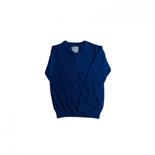 Cool Club Long Sleeve Blouse, Navy Color