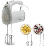 Kenwood Hand Mixer Electric Whisk 300W with 5 Speeds + Turbo Button, Twin Stainless Steel Kneader and Beater for Mixing