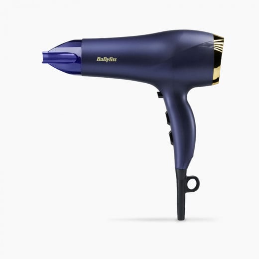 Babyliss Midnight Hair Dryer, Blue Color