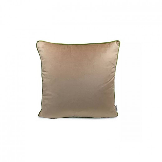 Nova Home Velvet Cushion Cover, Brown, 47x47 Cm