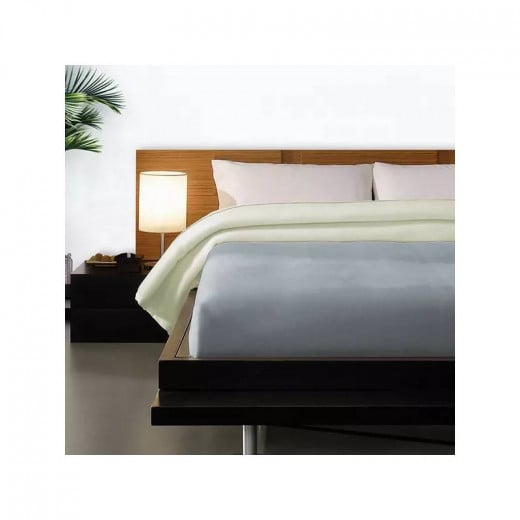 Manterol Roma Reversible Blanket, Grey Color, 220*240 cm