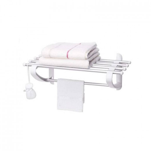 Primanova Towel Rack, White Color