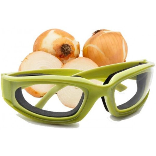نظارات حماية لتقطيع البصل, باللون الاخضر من ابيلي
