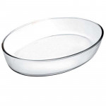 Ibili Oval Glass Tray, 26*18cm