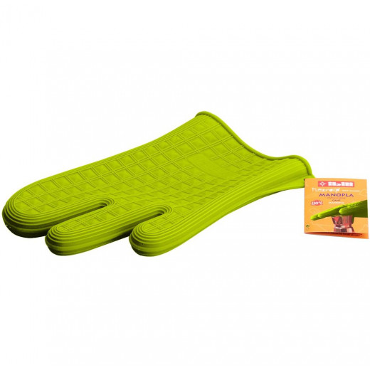 Ibili Flexifoam Oven Glove, Green, 27x14cm