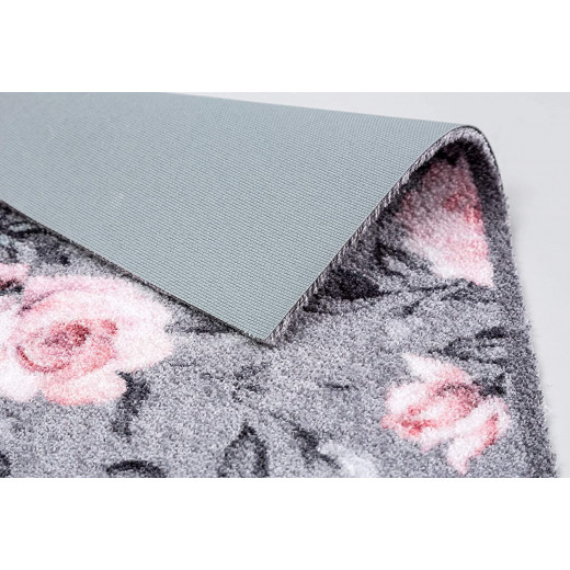 Astra Pure & Soft Doormat, Grey & Rose 50*70