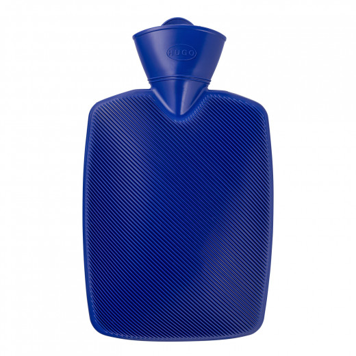 Hugo Frosch Classic Hot Water Bottle, Blue Color