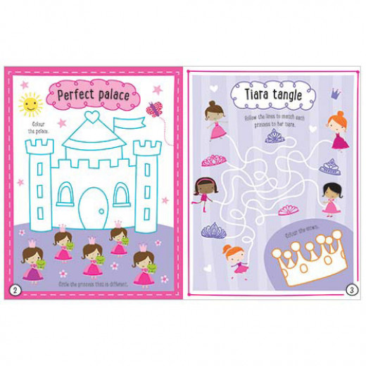 Princess Palace Puffy Sticker Book (Puffy Sticker Activity)