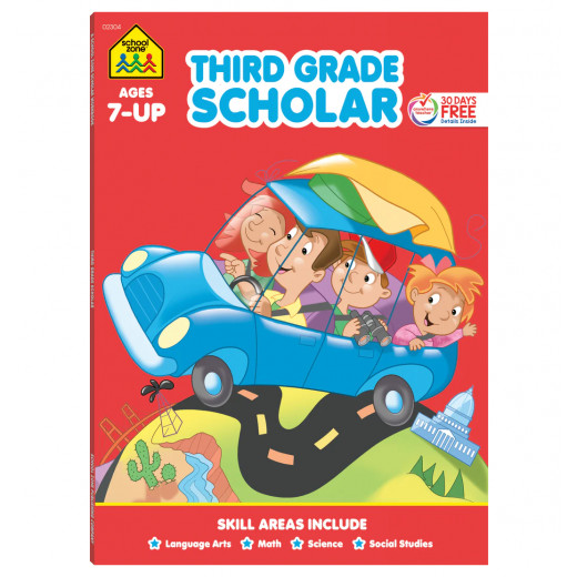 School Zone Third Grade Scholar Workbook